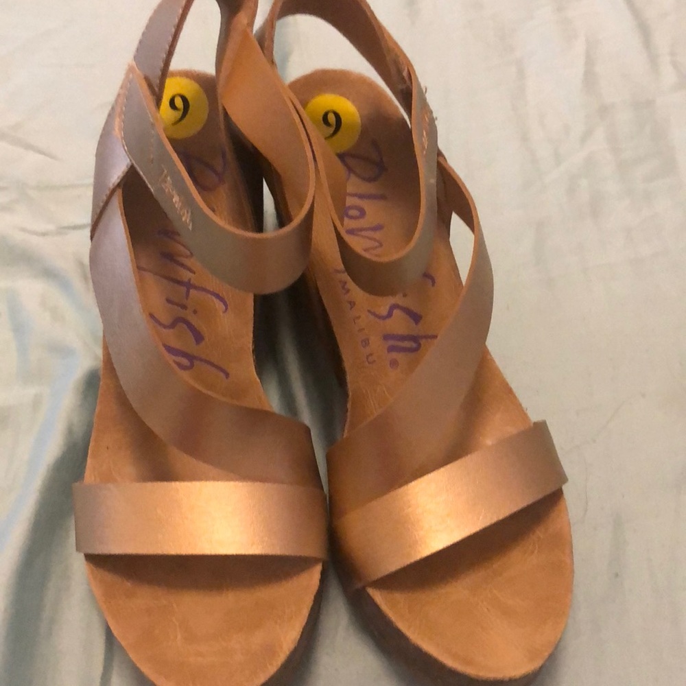 - Blowfish Gold Wedges